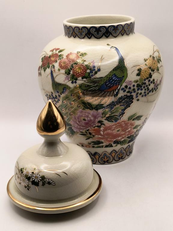Pojemnik porcelanowy na imbir - Japonia
