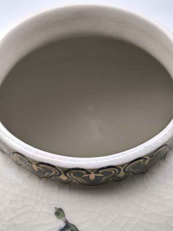 Pojemnik porcelanowy na imbir - Japonia