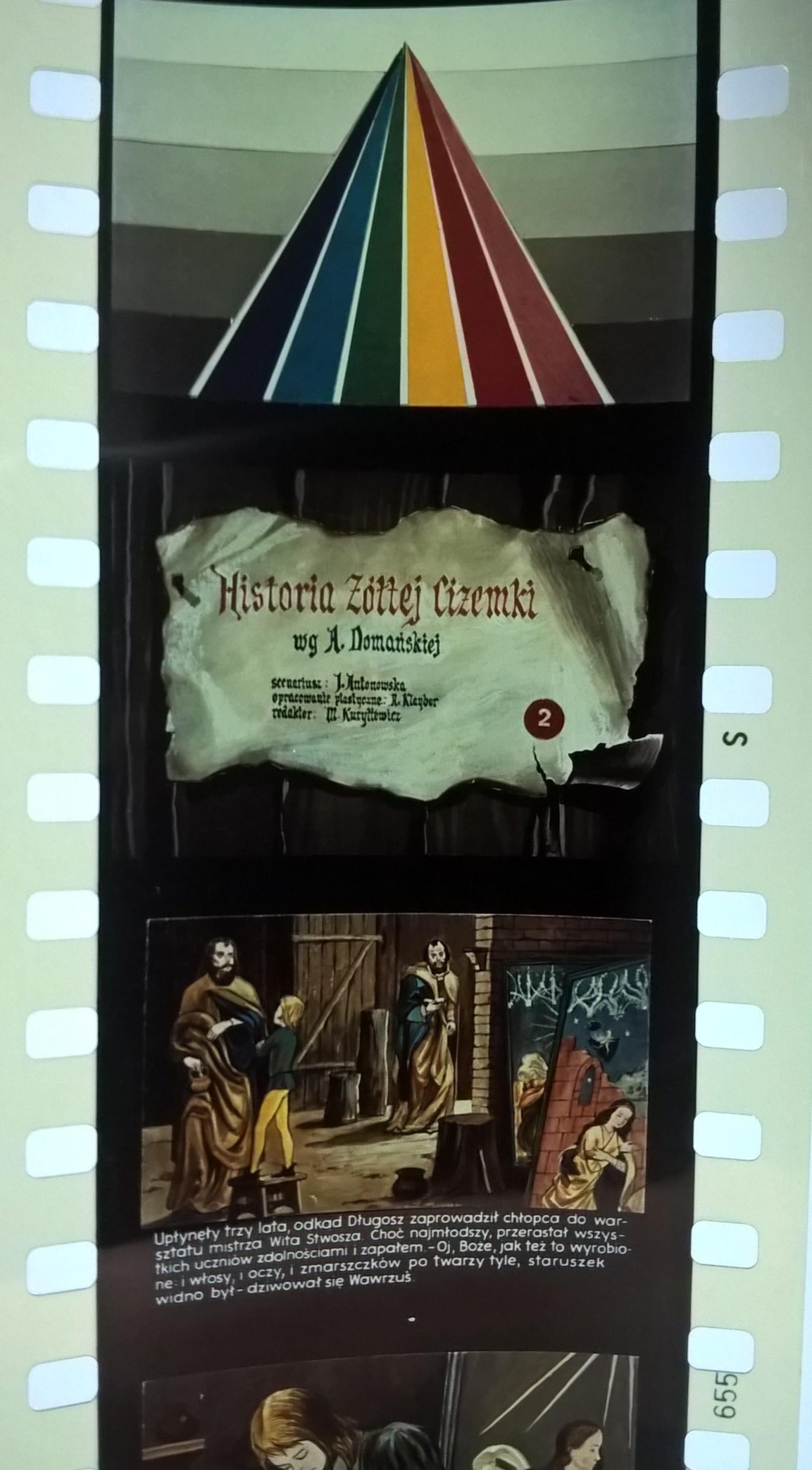 Zestaw przeźroczy, bajek na projektor – 10 sztuk