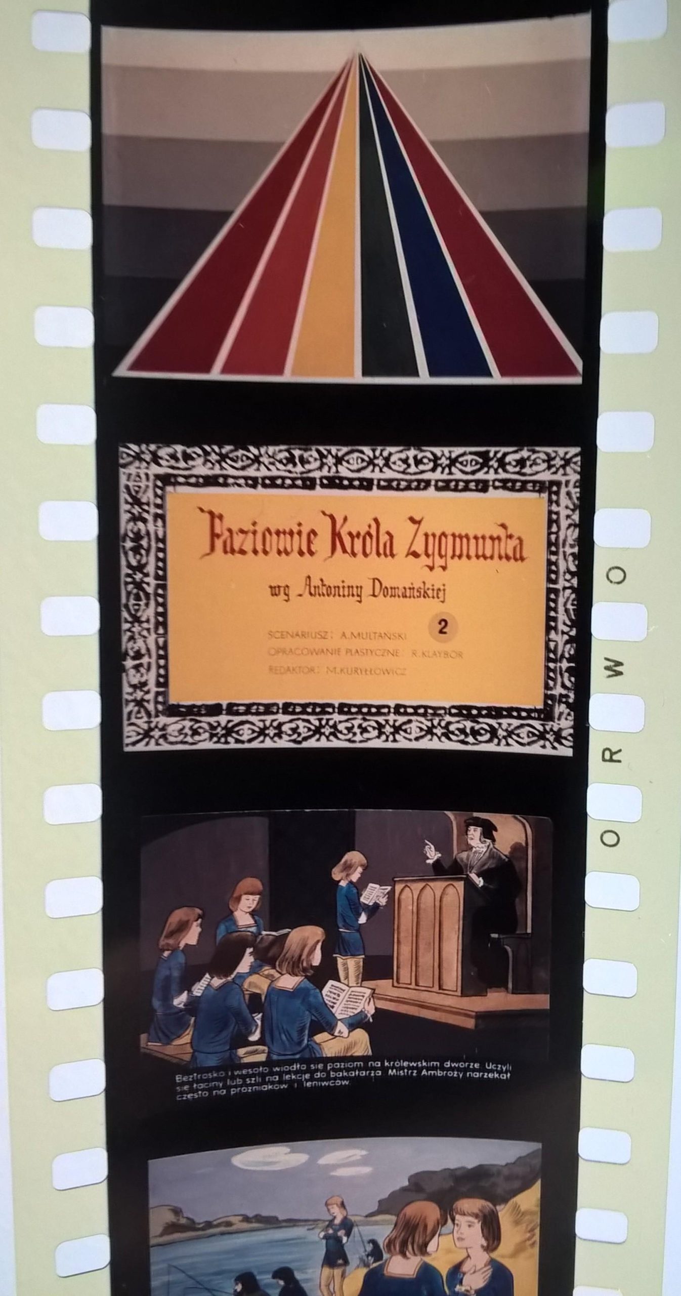 Zestaw przeźroczy, bajek na projektor – 10 sztuk