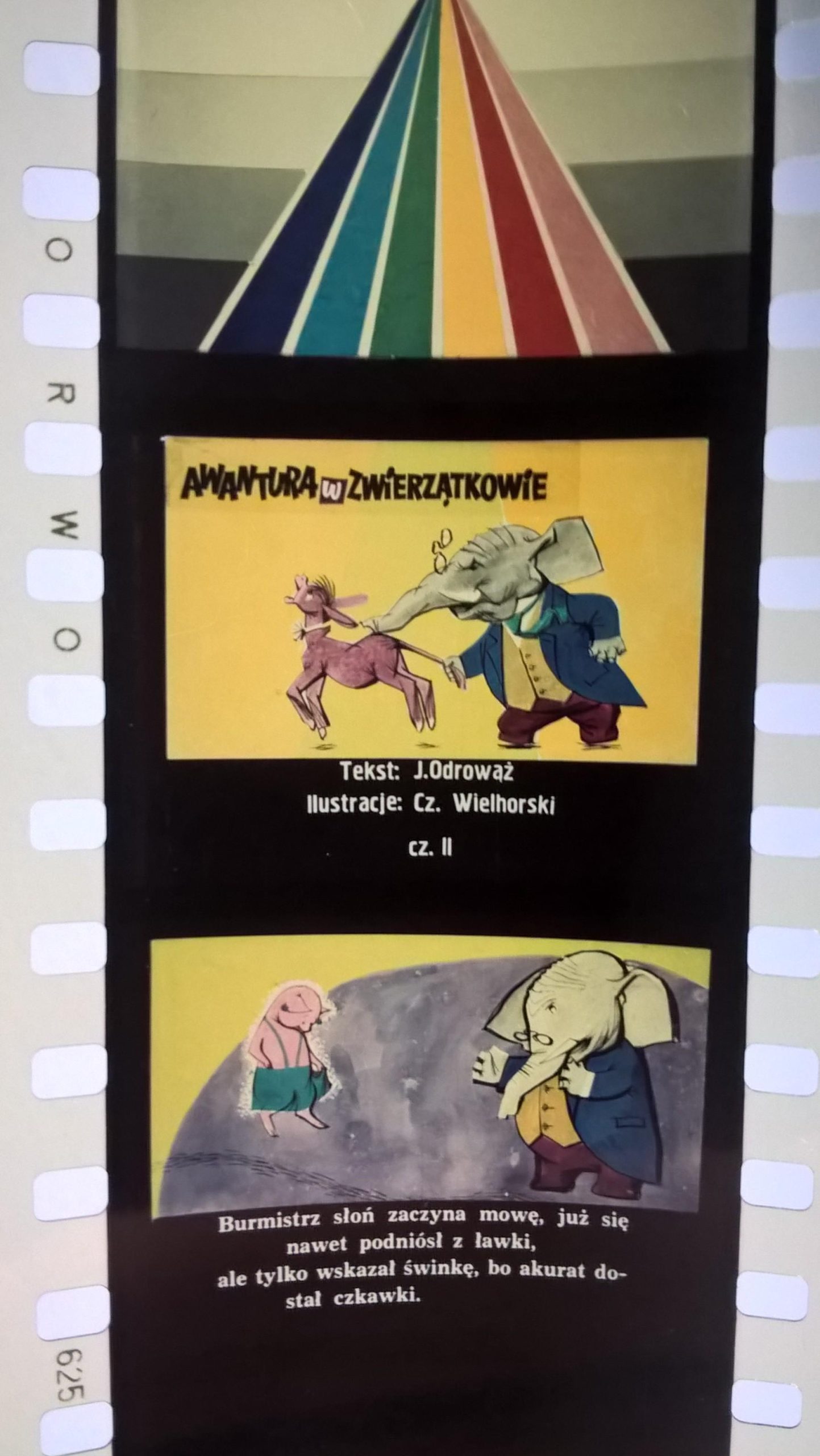 Zestaw przeźroczy, bajek na projektor – 10 sztuk