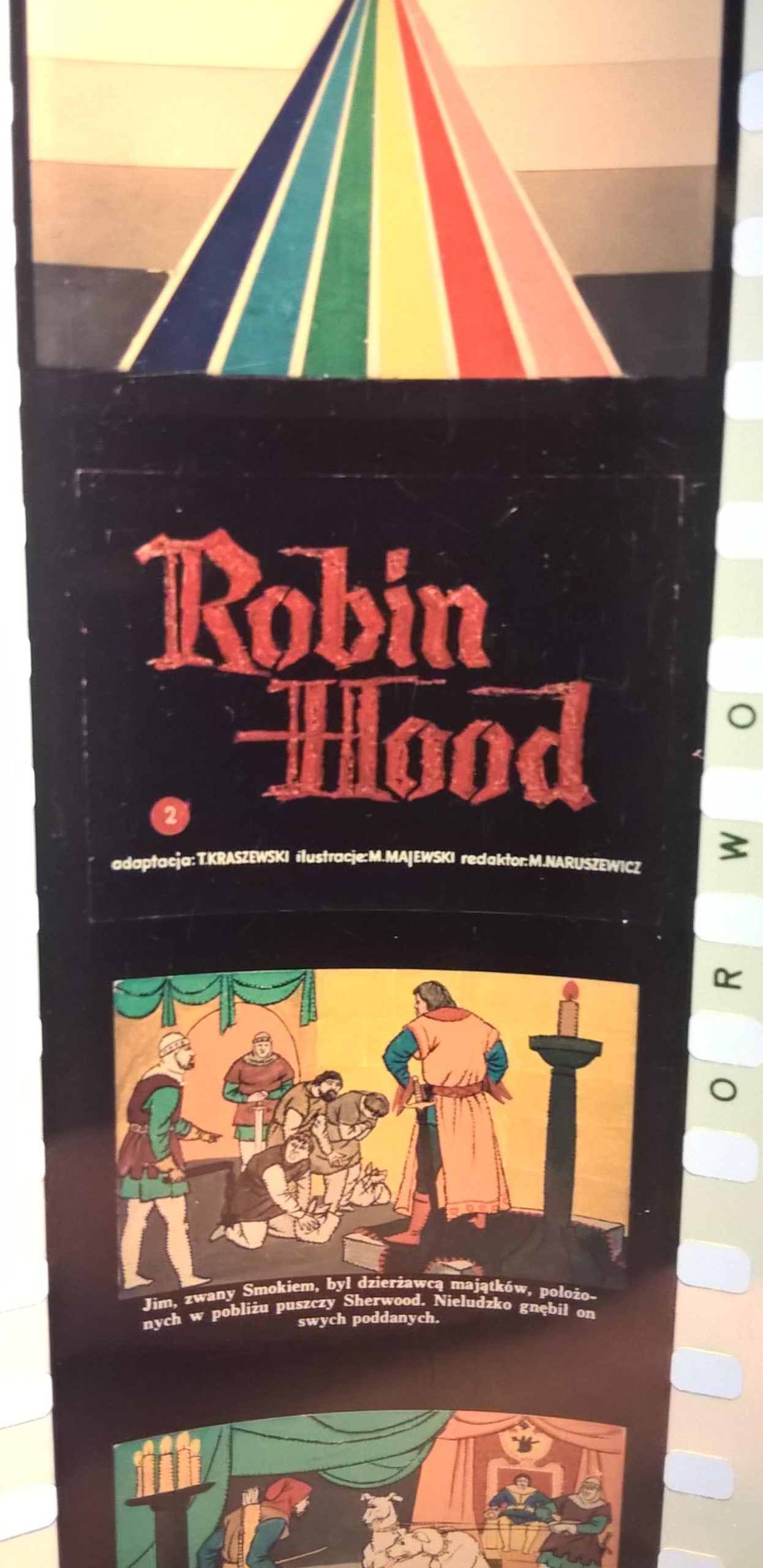 Zestaw przeźroczy, bajek na projektor – 10 sztuk