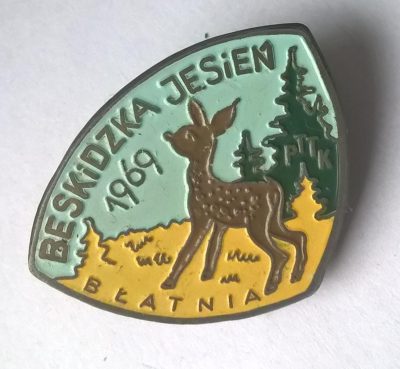 Odznaka turystyczna PTTK - Beskidzka Jesień 1969 BŁATNIA