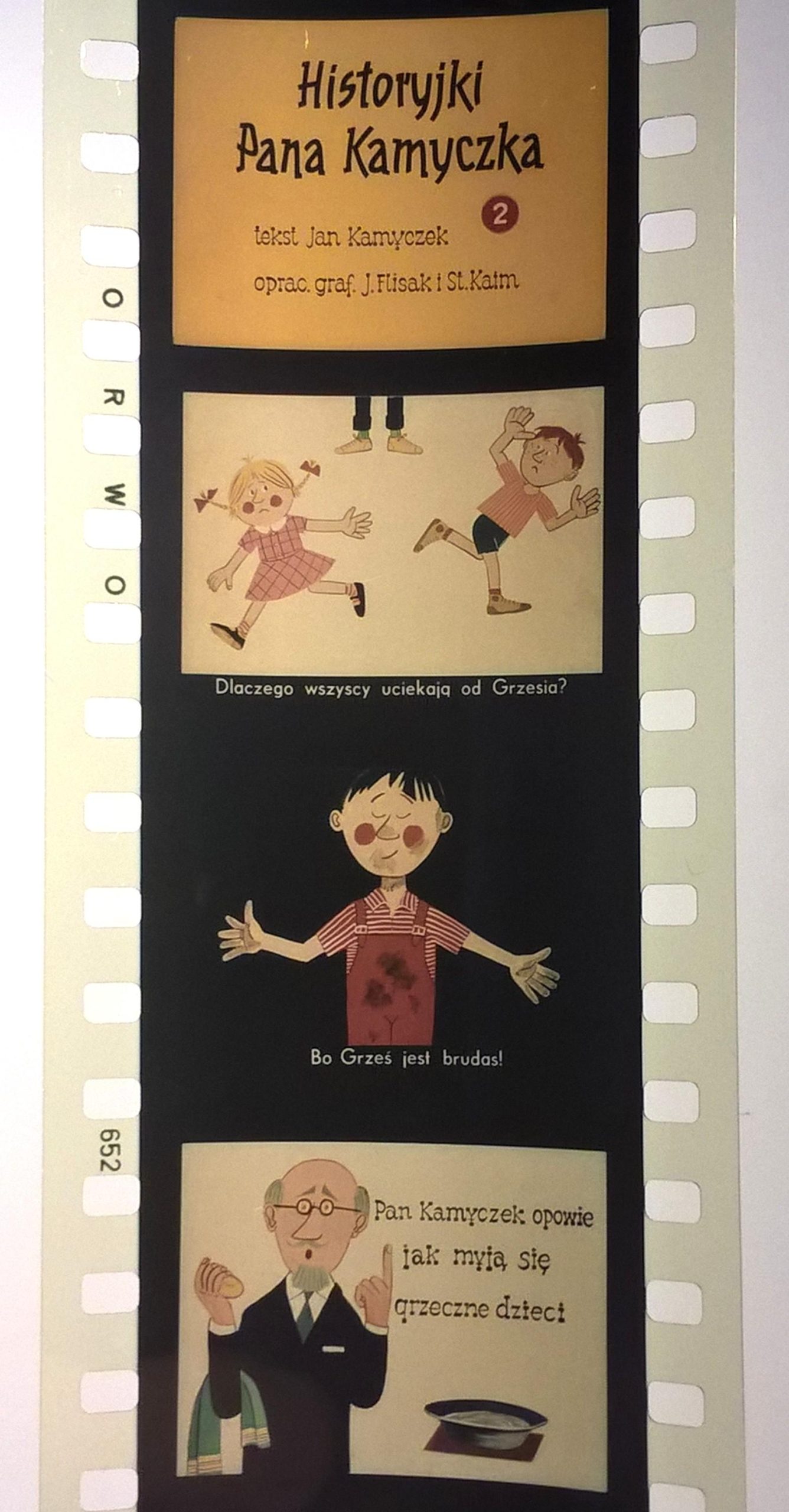 Zestaw przeźroczy, bajek na projektor - "HISTORYJKI PANA KAMYCZKA", 10 części