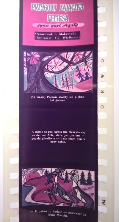 Bajka na projektor, przeźrocze – „PRZYGODY ZAJĄCZKA FELIKSA - SYNA GĘSI AGATY” [24]