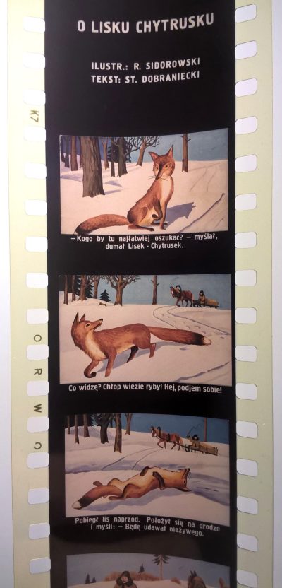 Bajka na projektor, przeźrocze – „O LISKU CHYTRUSKU” [34]