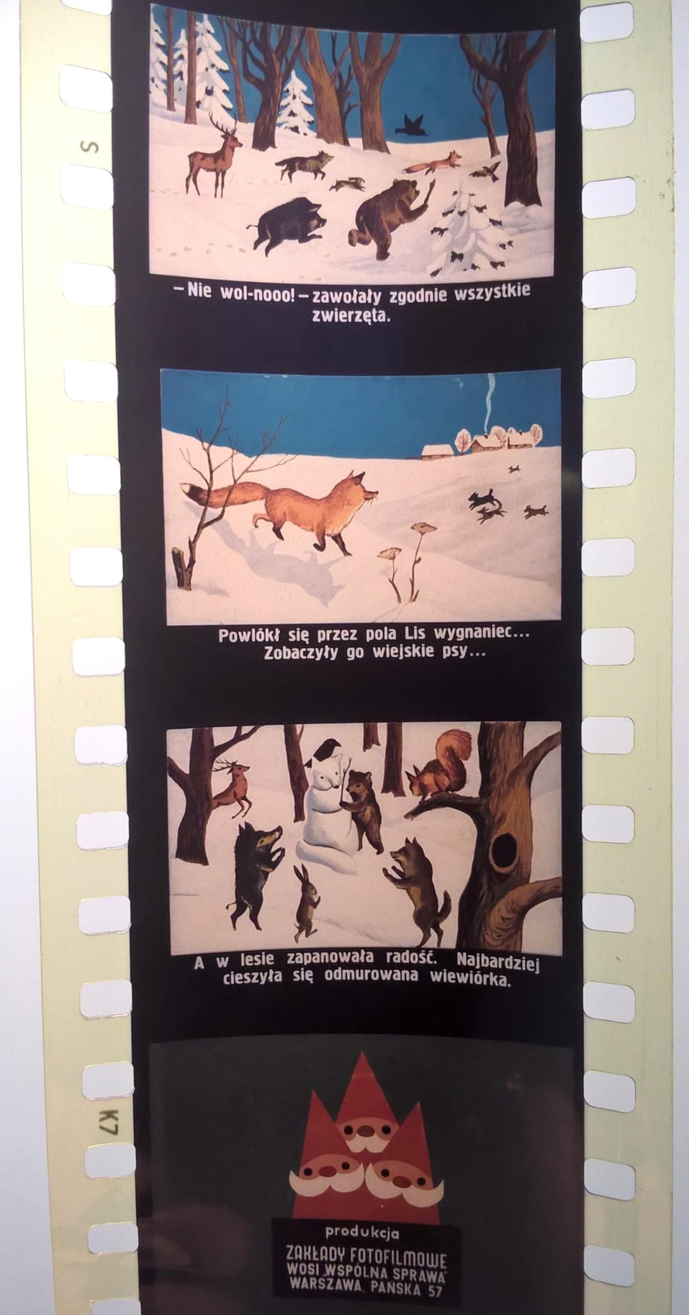Bajka na projektor, przeźrocze – „O LISKU CHYTRUSKU” [34]