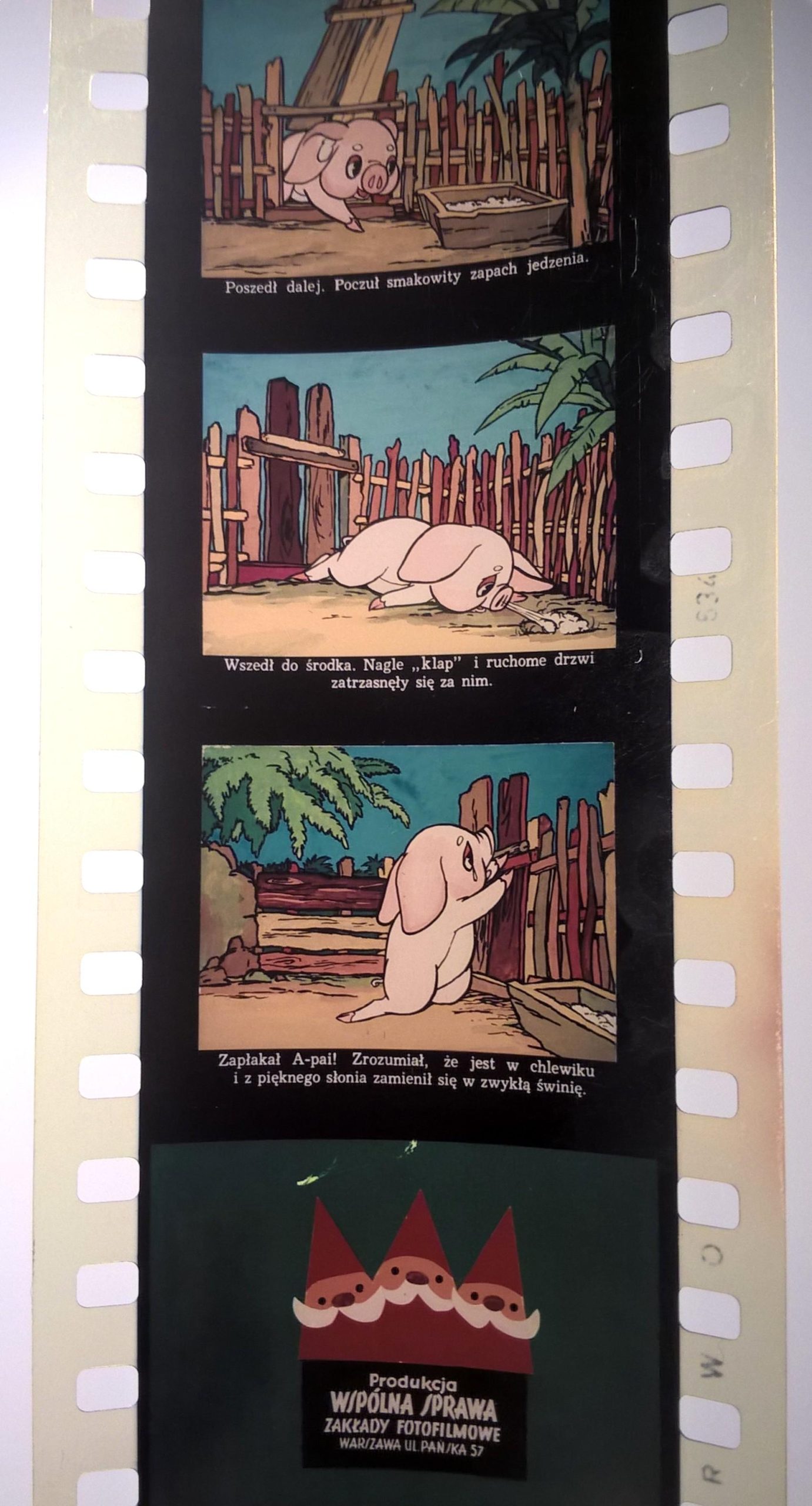 Zestaw przeźroczy, bajek na projektor (6 sztuk)