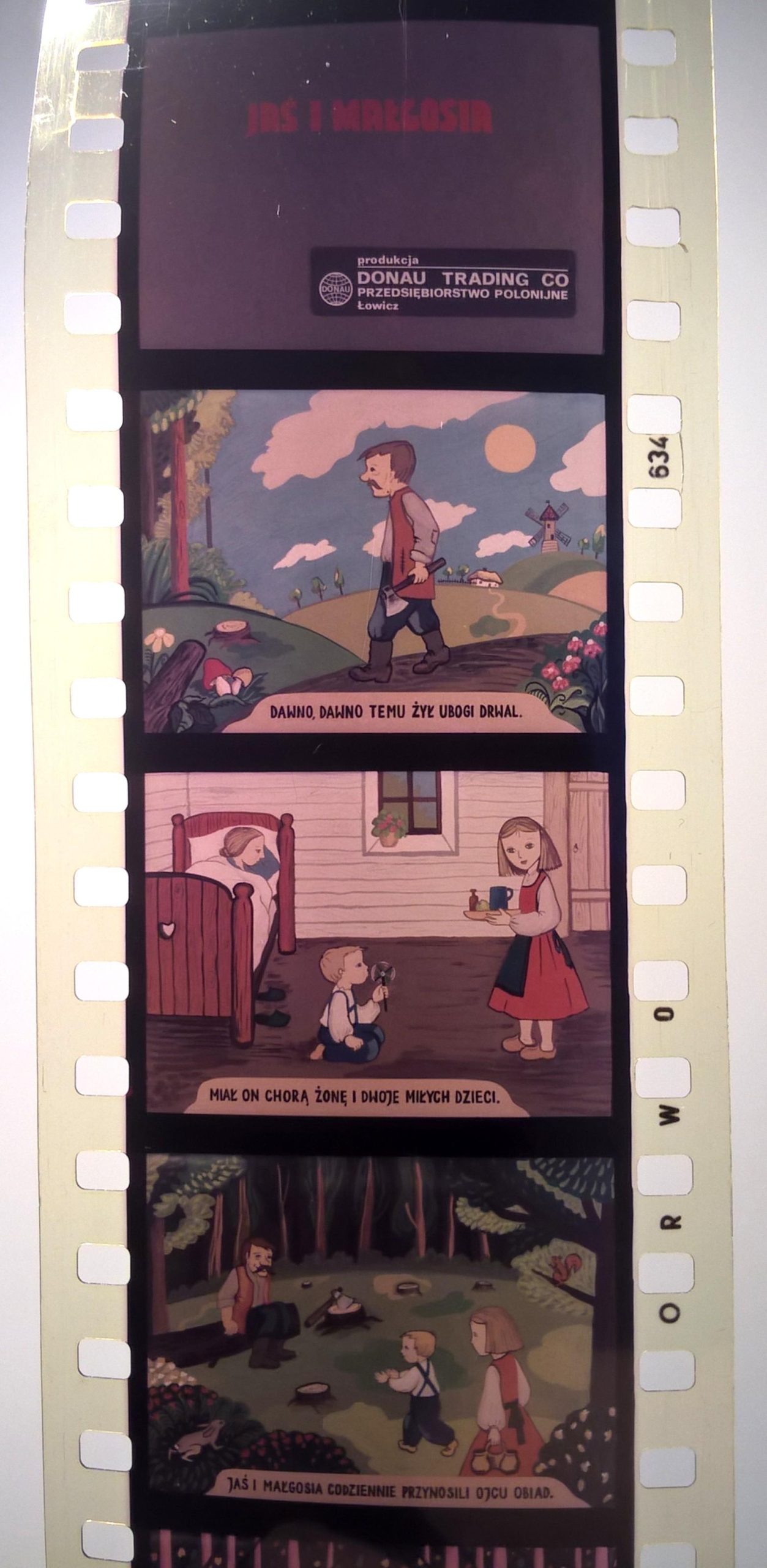 Zestaw przeźroczy, bajek na projektor (6 sztuk)