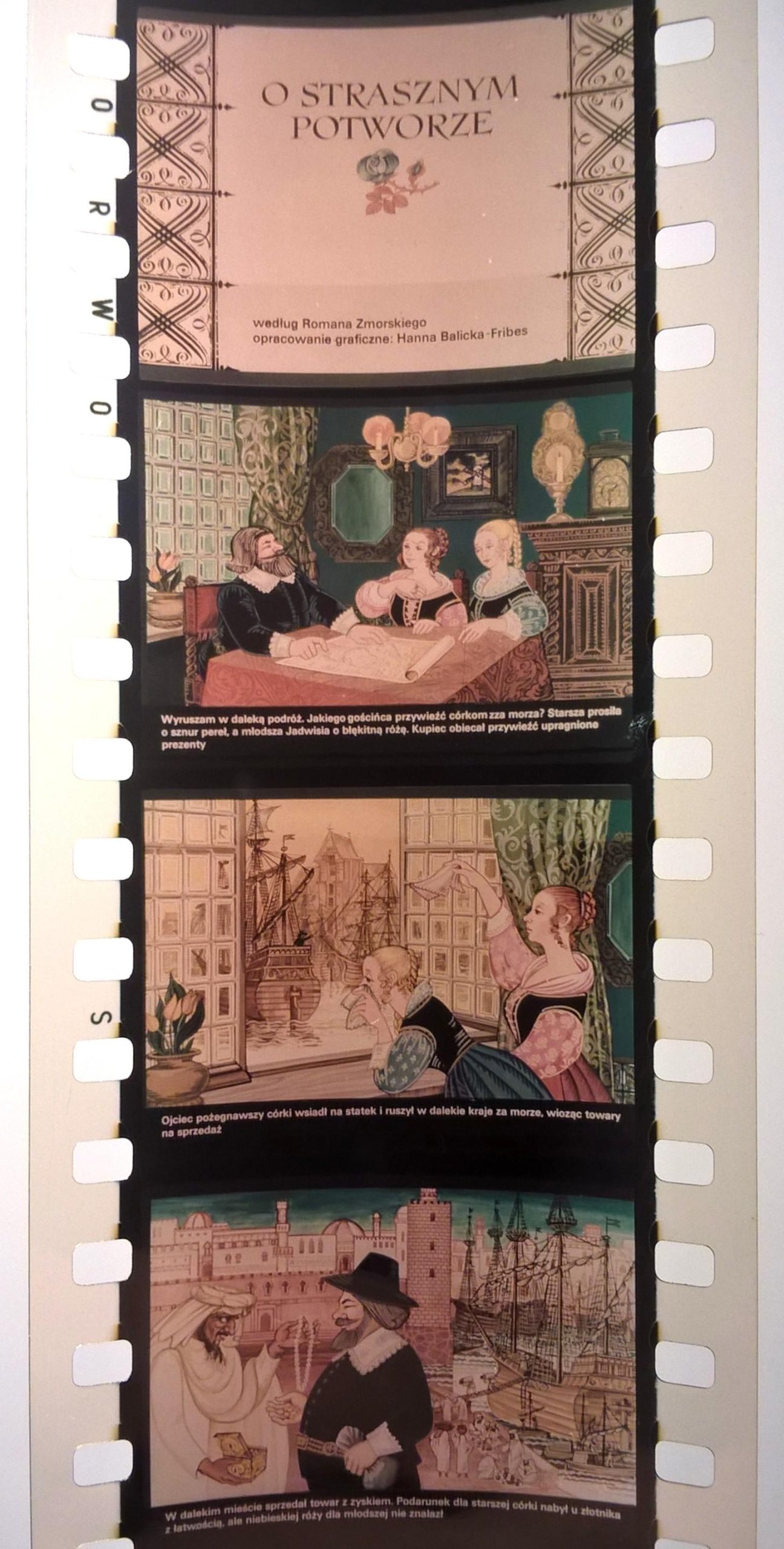 Zestaw przeźroczy, bajek na projektor (6 sztuk)