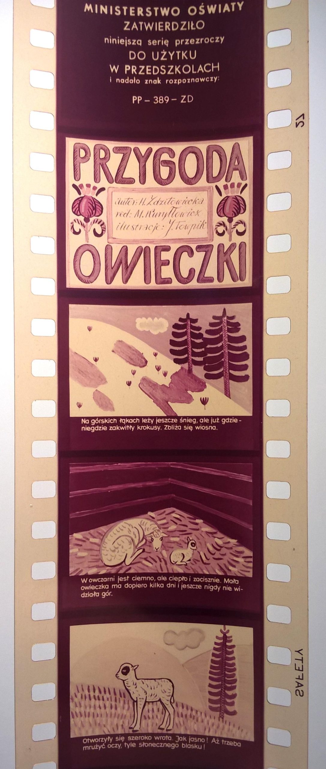 Zestaw przeźroczy, bajek na projektor – 6 sztuk