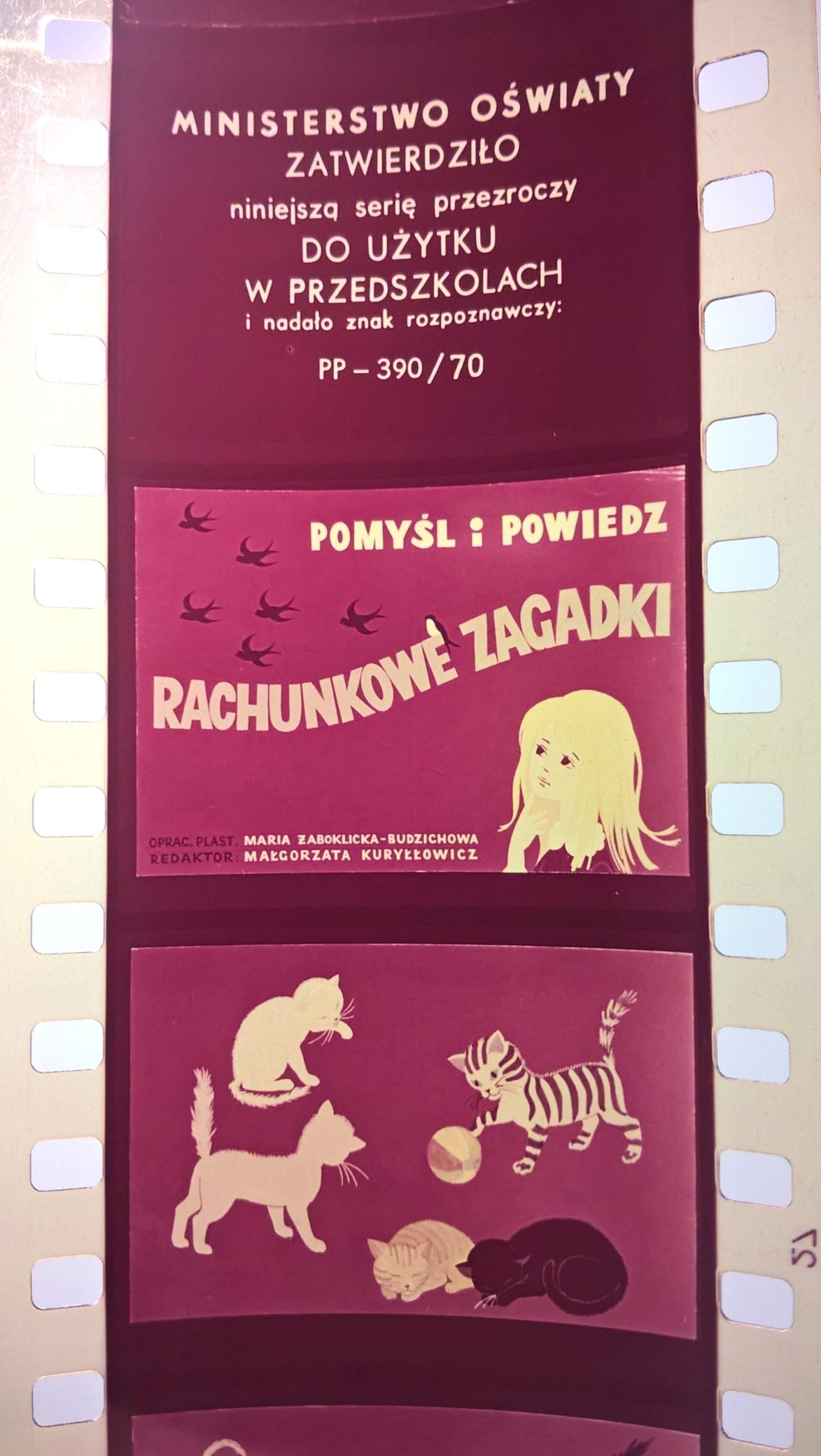 Zestaw przeźroczy, bajek na projektor – 6 sztuk