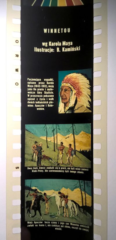 Bajka na projektor, przeźrocze – „WINNETOU” wg Karola Maya [27]