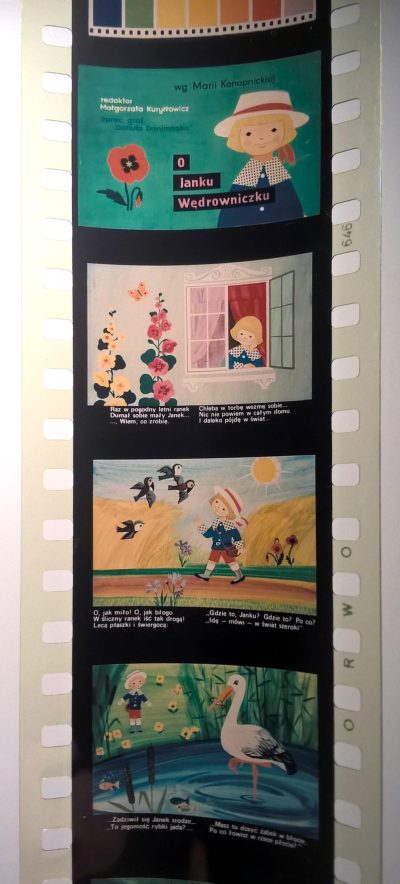 Bajka na projektor, przeźrocze „O JANKU WĘDROWNICZKU” wg Marii Konopnickiej [55]