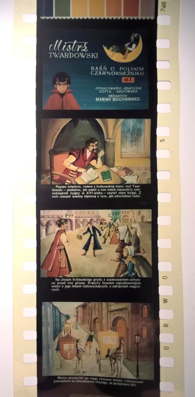 Bajka na projektor, przeźrocze - „MISTRZ TWARDOWSKI – BAŚŃ O POLSKIM CZARNOKSIĘŻNIKU” [15]