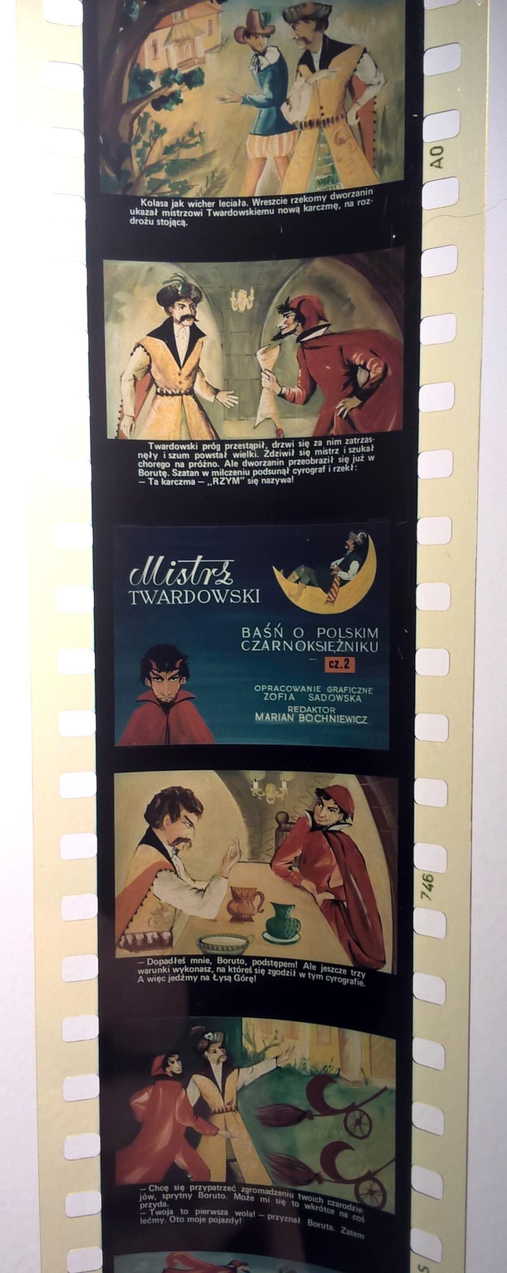 Bajka na projektor, przeźrocze - „MISTRZ TWARDOWSKI – BAŚŃ O POLSKIM CZARNOKSIĘŻNIKU” [15]