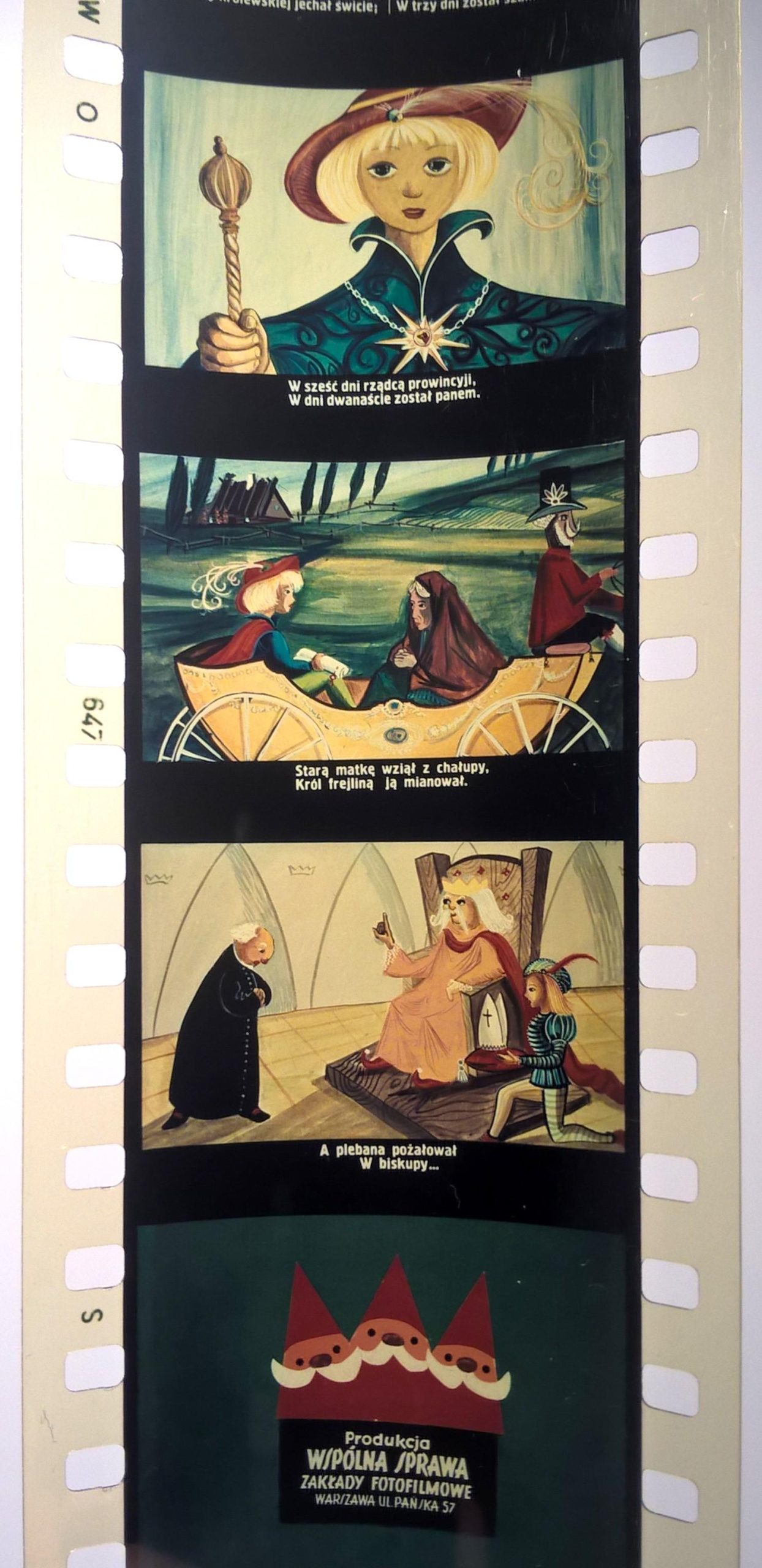 Bajka na projektor, przeźrocze - „O JANKU, CO PSOM SZYŁ BUTY” teksty J. Słowackiego [43]