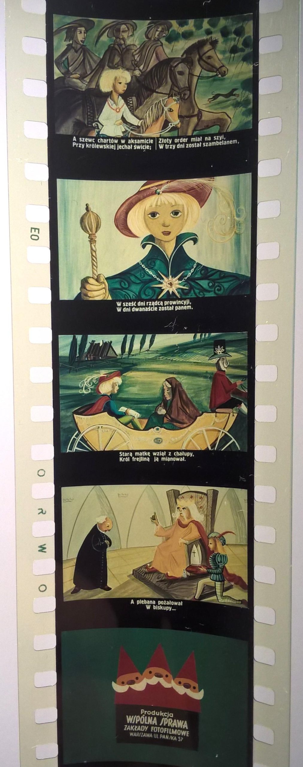 Bajka na projektor, przeźrocze – „O JANKU, CO PSOM SZYŁ BUTY” teksty J. Słowackiego [44]