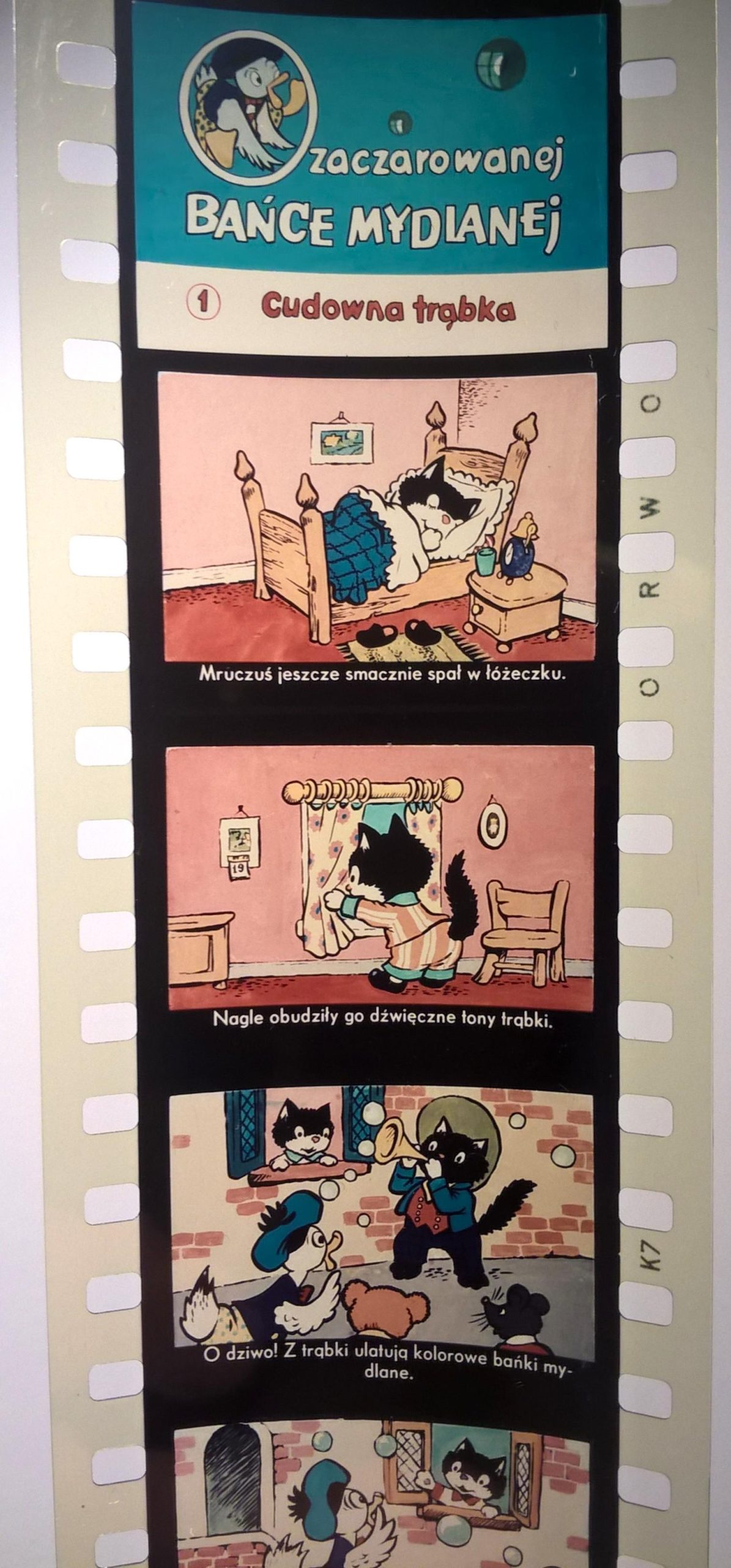 Zestaw przeźroczy, bajek na projektor – 6 sztuk