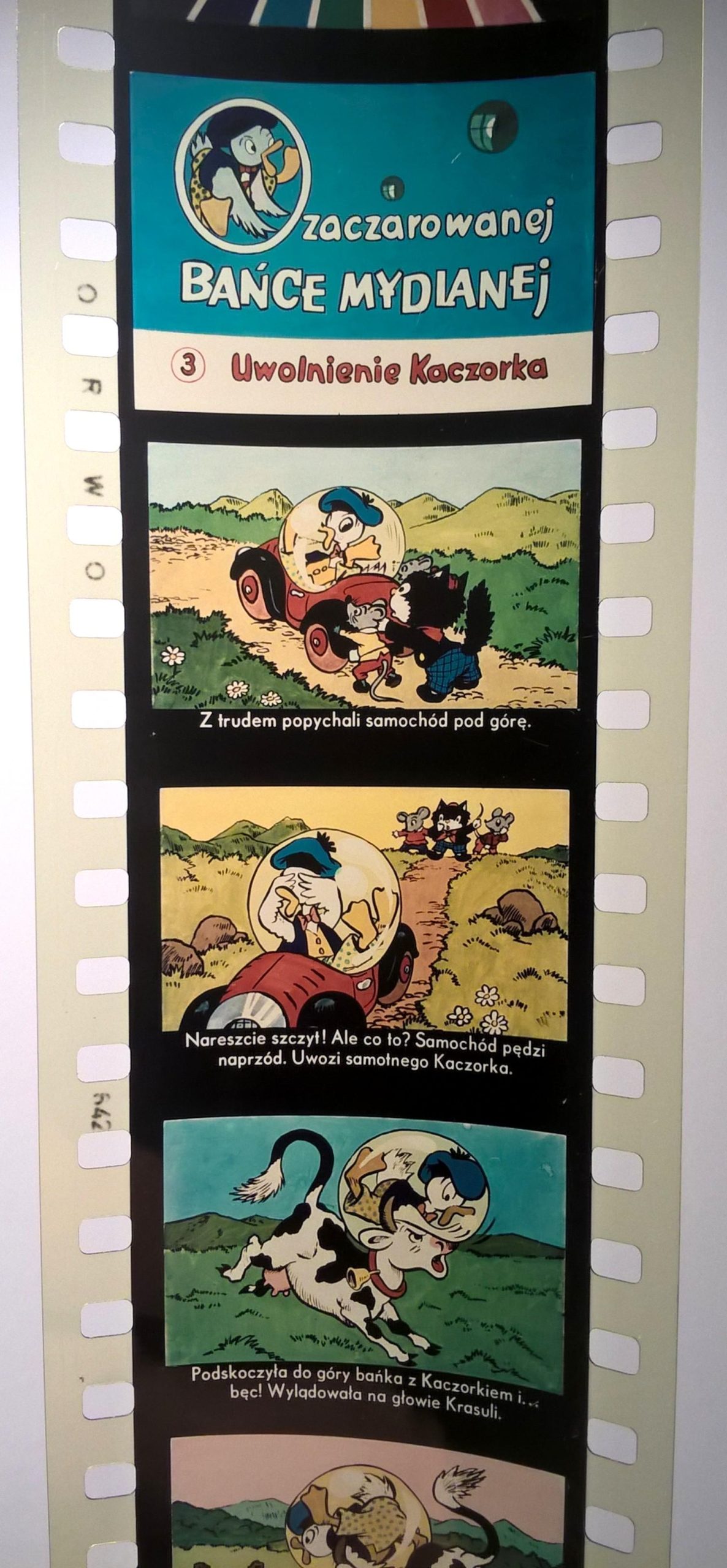 Zestaw przeźroczy, bajek na projektor – 6 sztuk