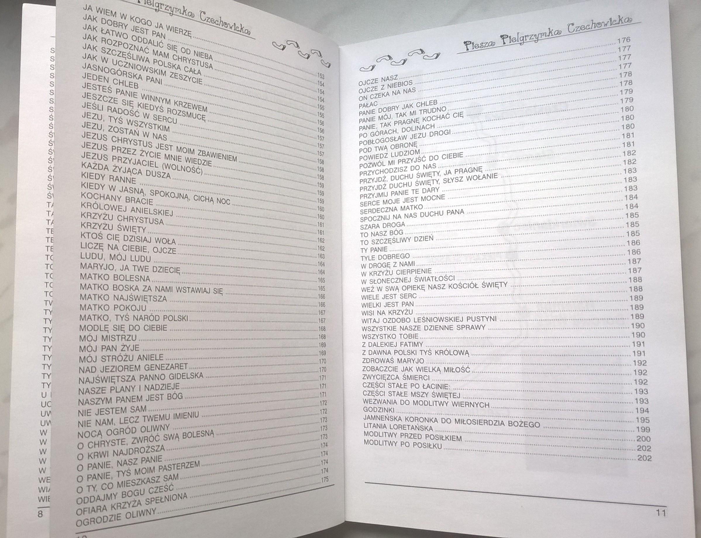 Książka - Śpiewnik. Piesza Pielgrzymka Czechowicka (Czechowice-Dziedzice)