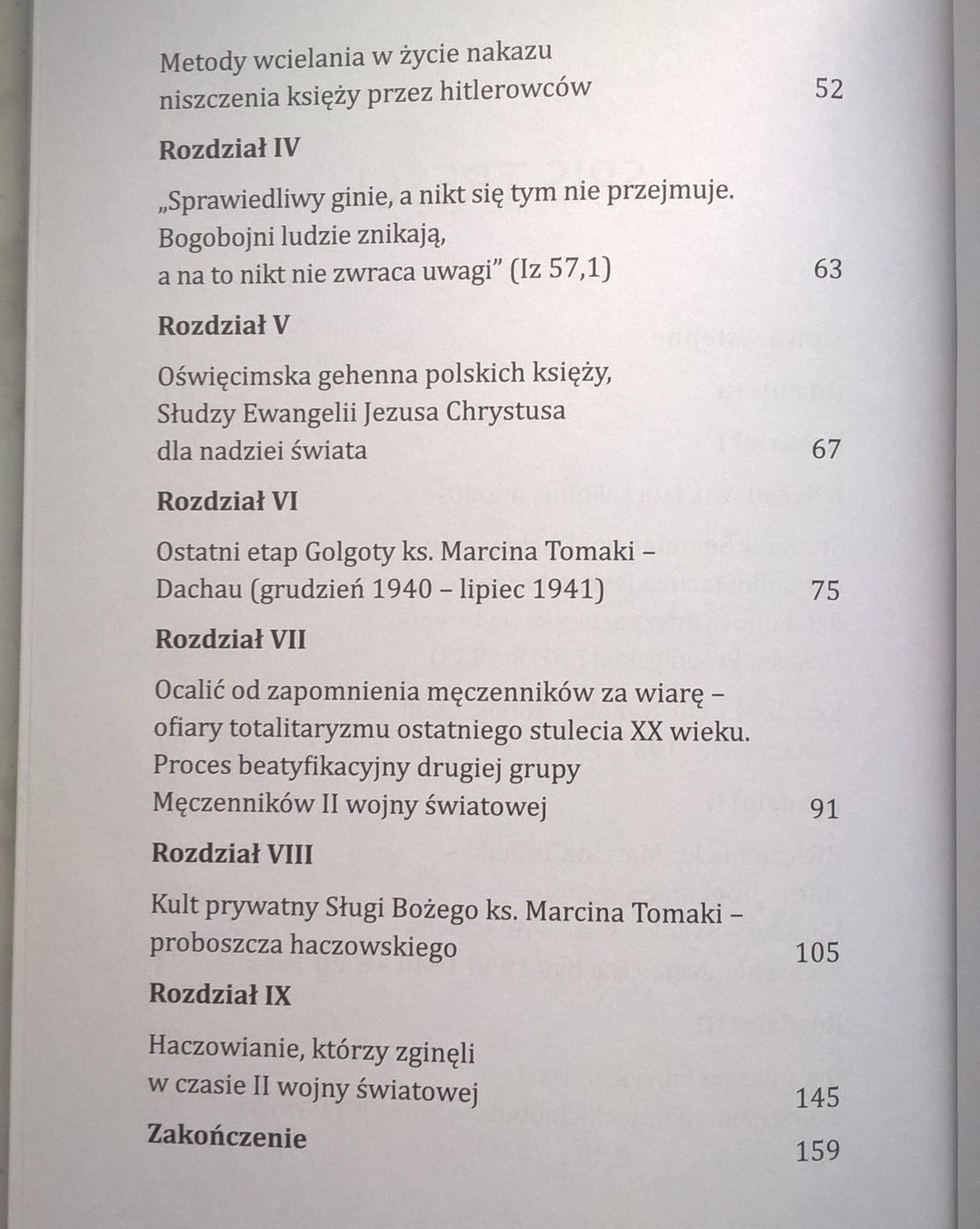 Książka "Sługa Boży Ksiądz Marcin Tomaka - męczennik Dachau" Ks. Kazimierz Kaczor, 2015 r. - z podpisem autora
