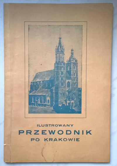 Książka "Ilustrowany przewodnik po Krakowie", 1936 r.
