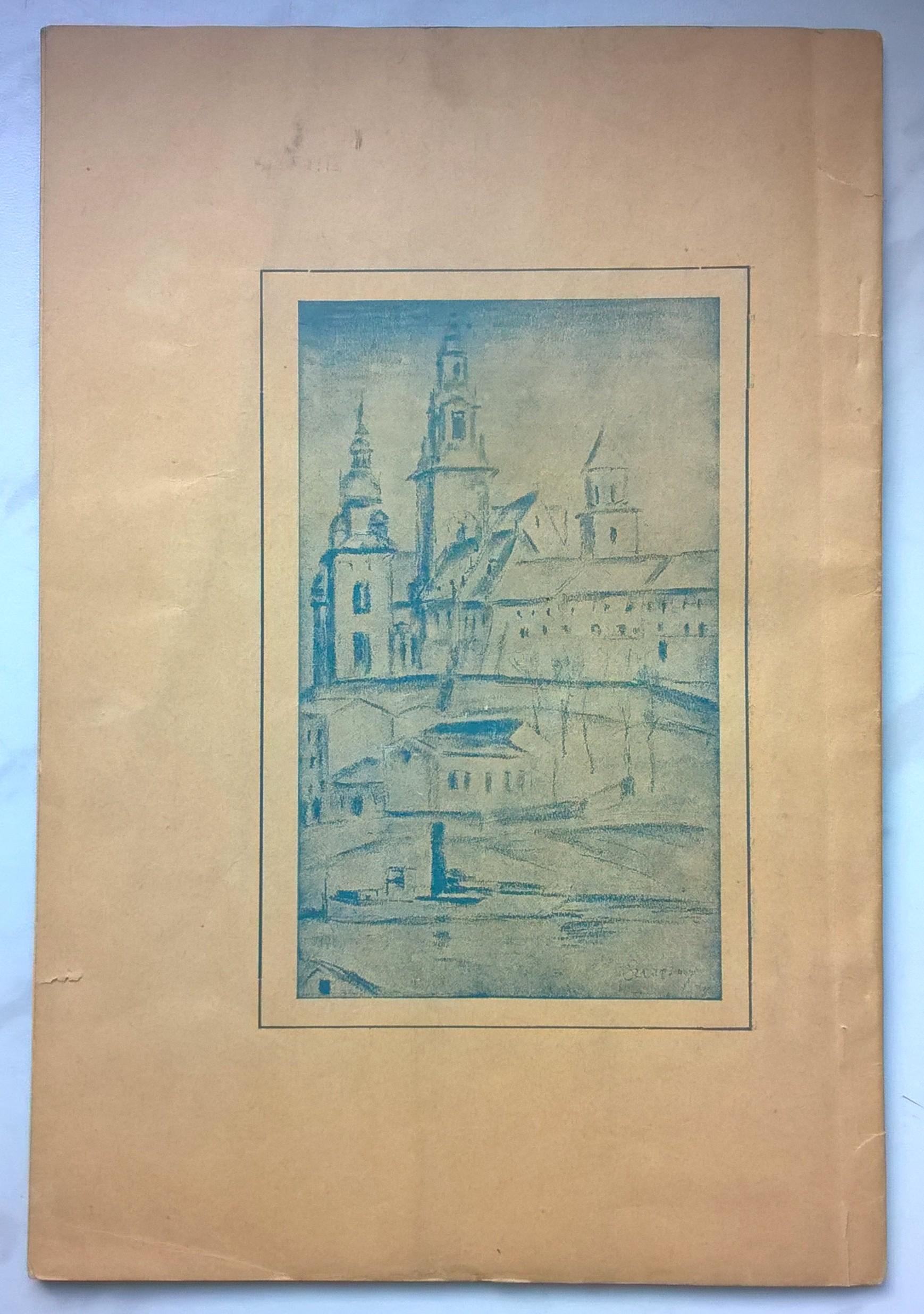 Książka "Ilustrowany przewodnik po Krakowie", 1936 r.