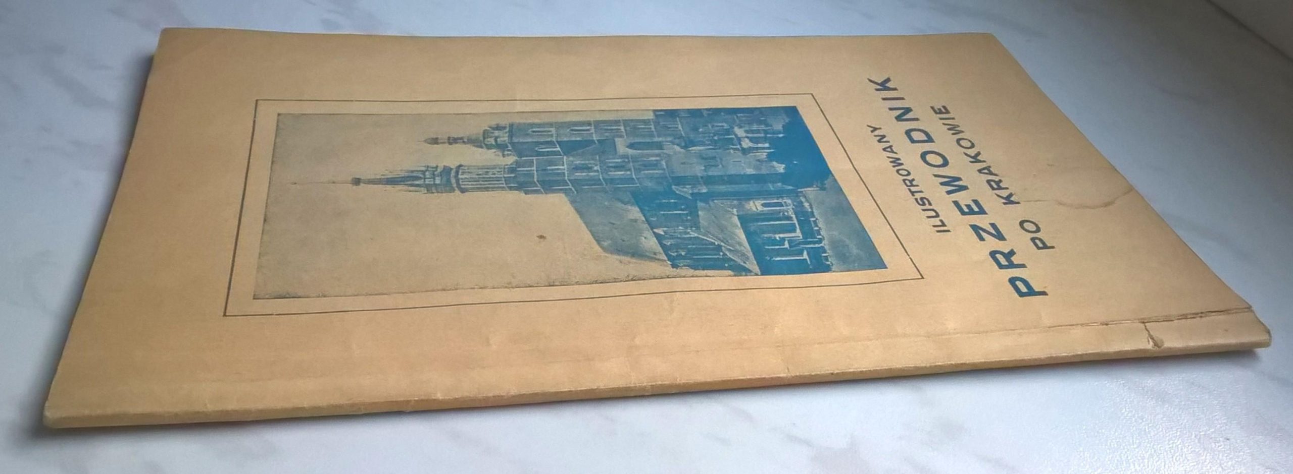 Książka "Ilustrowany przewodnik po Krakowie", 1936 r.