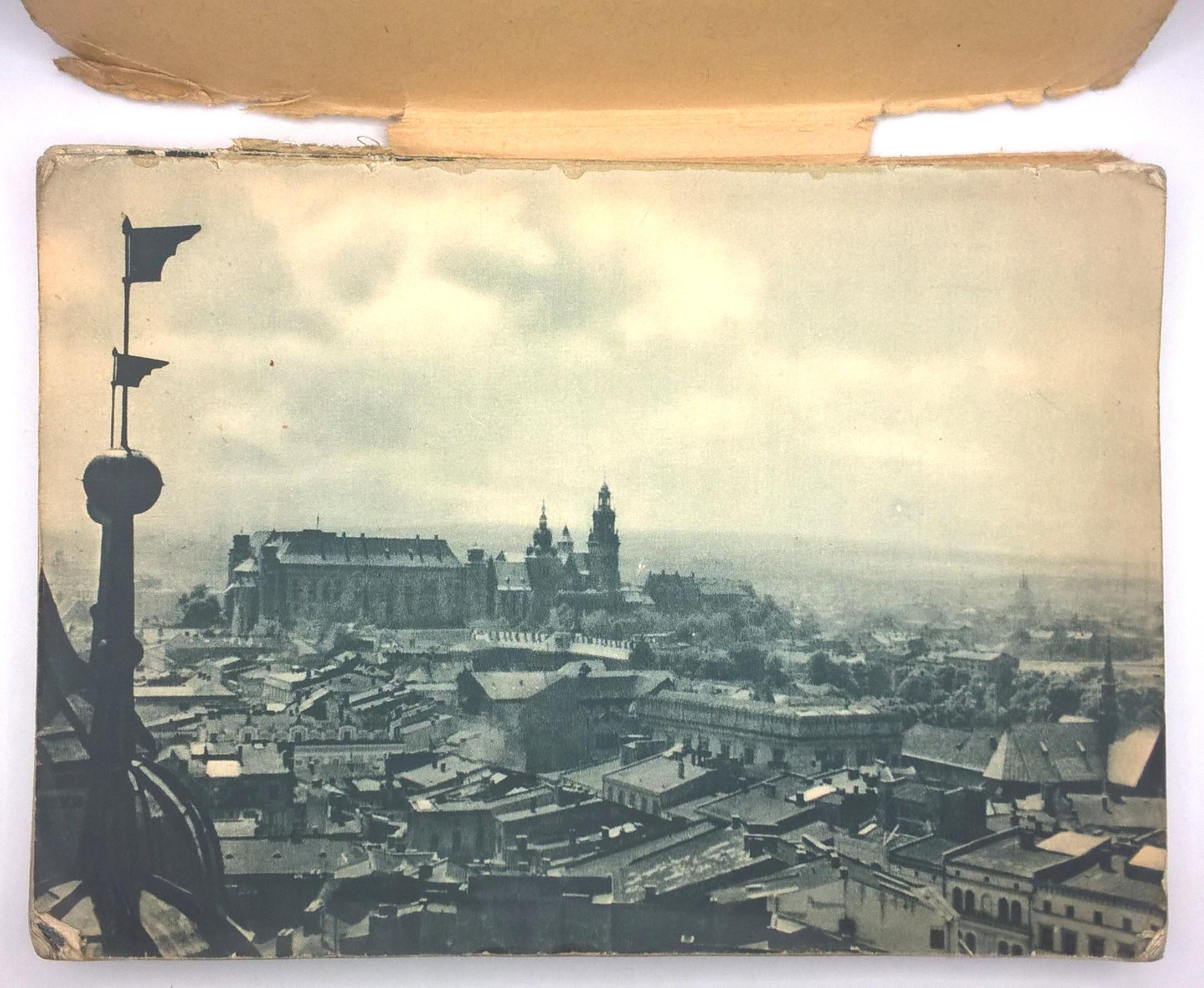 Książka w języku niemieckim - Przewodnik po Krakowie - "Führer Durch die Stadt Krakau", 1942 r.