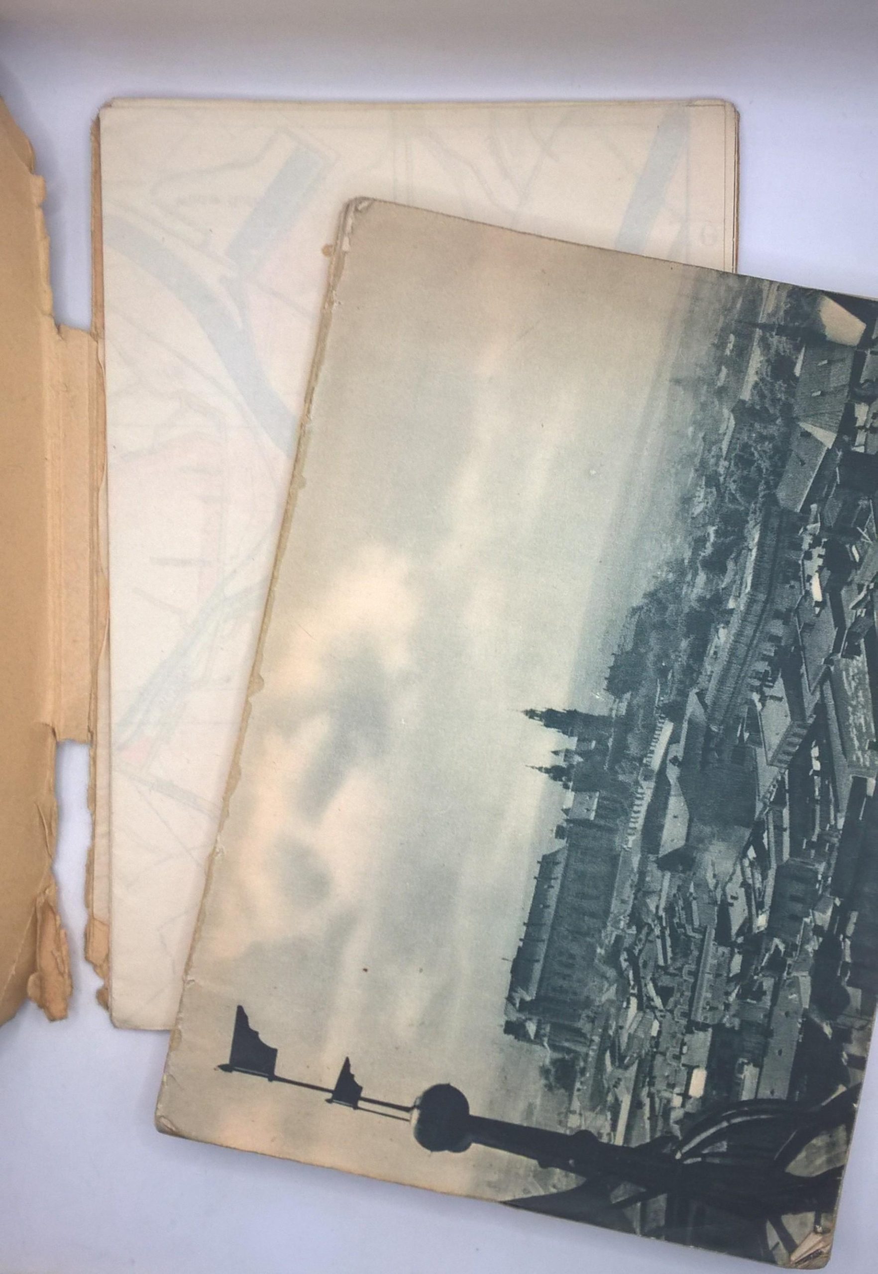 Książka w języku niemieckim - Przewodnik po Krakowie - "Führer Durch die Stadt Krakau", 1942 r.