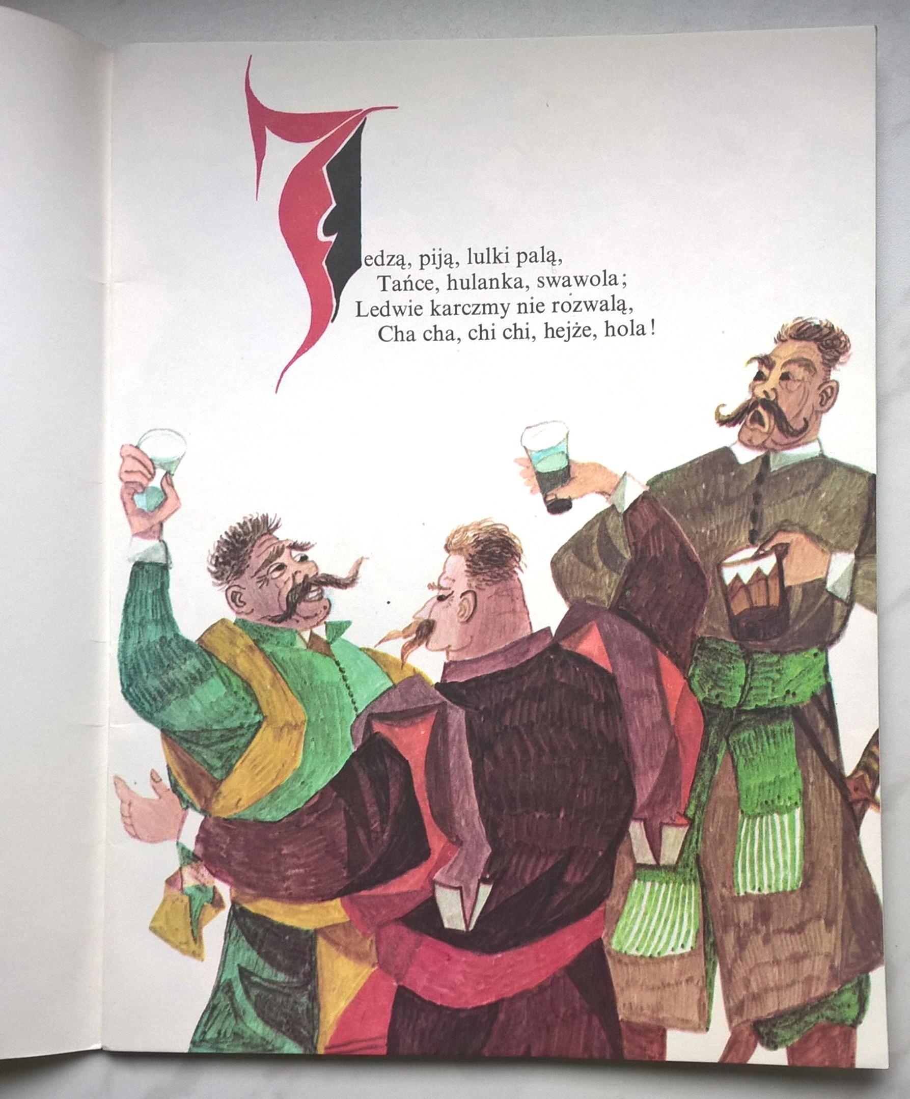 Książka - Adam Mickiewicz "Pani Twardowska"-ballada, 1984 r.