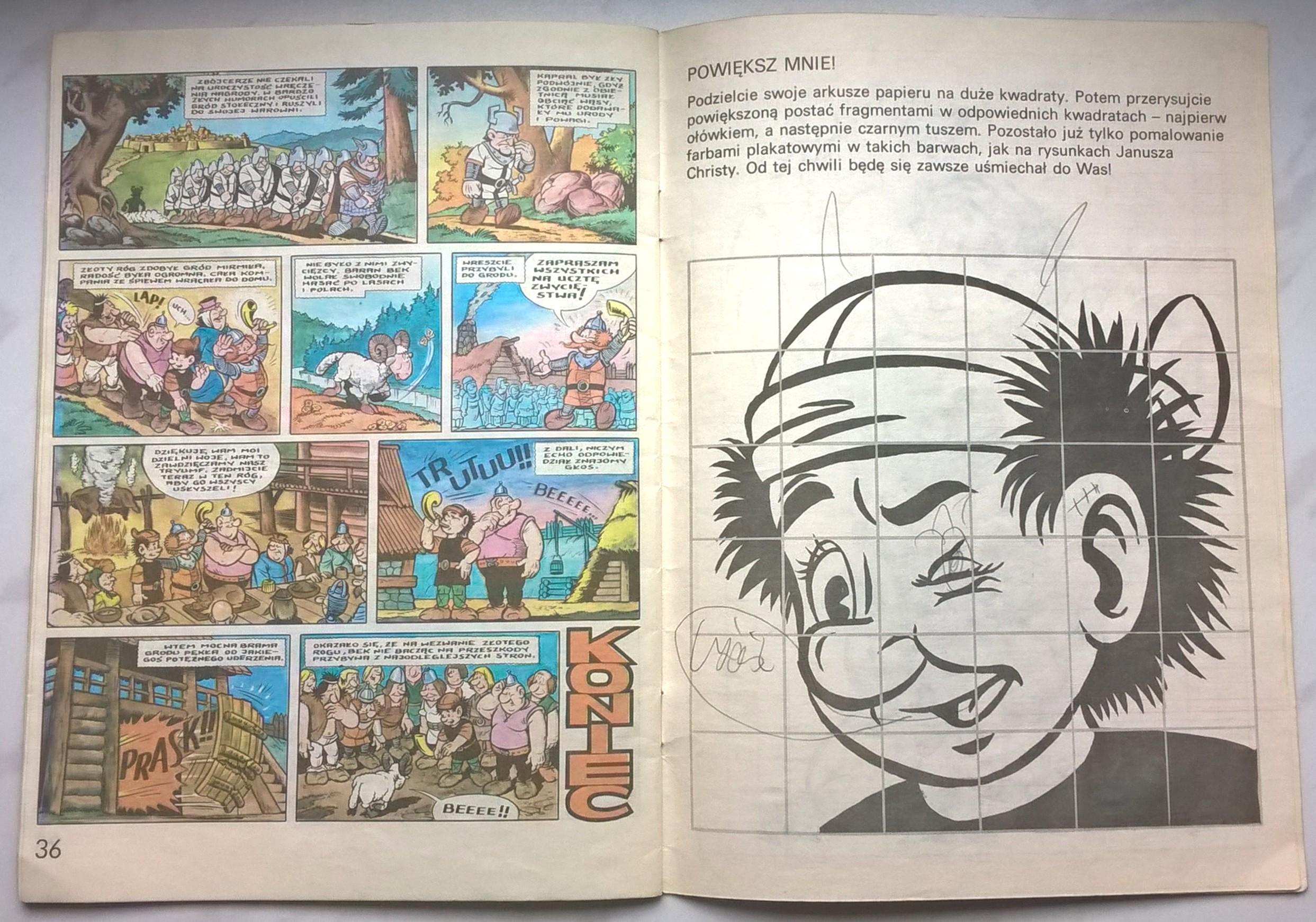 Komiks "KAJKO i KOKOSZ. Wielki turniej" Janusz Christa, 1986 r.
