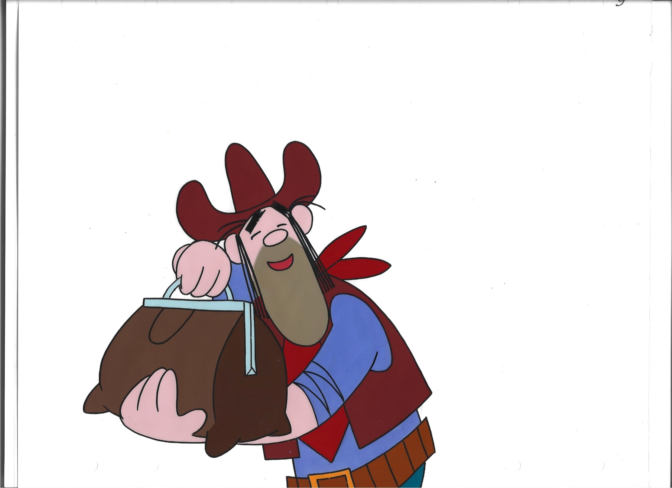 Folia animacyjna z bajki “Bolek i Lolek na Dzikim Zachodzie” – KOWBOJ (9)