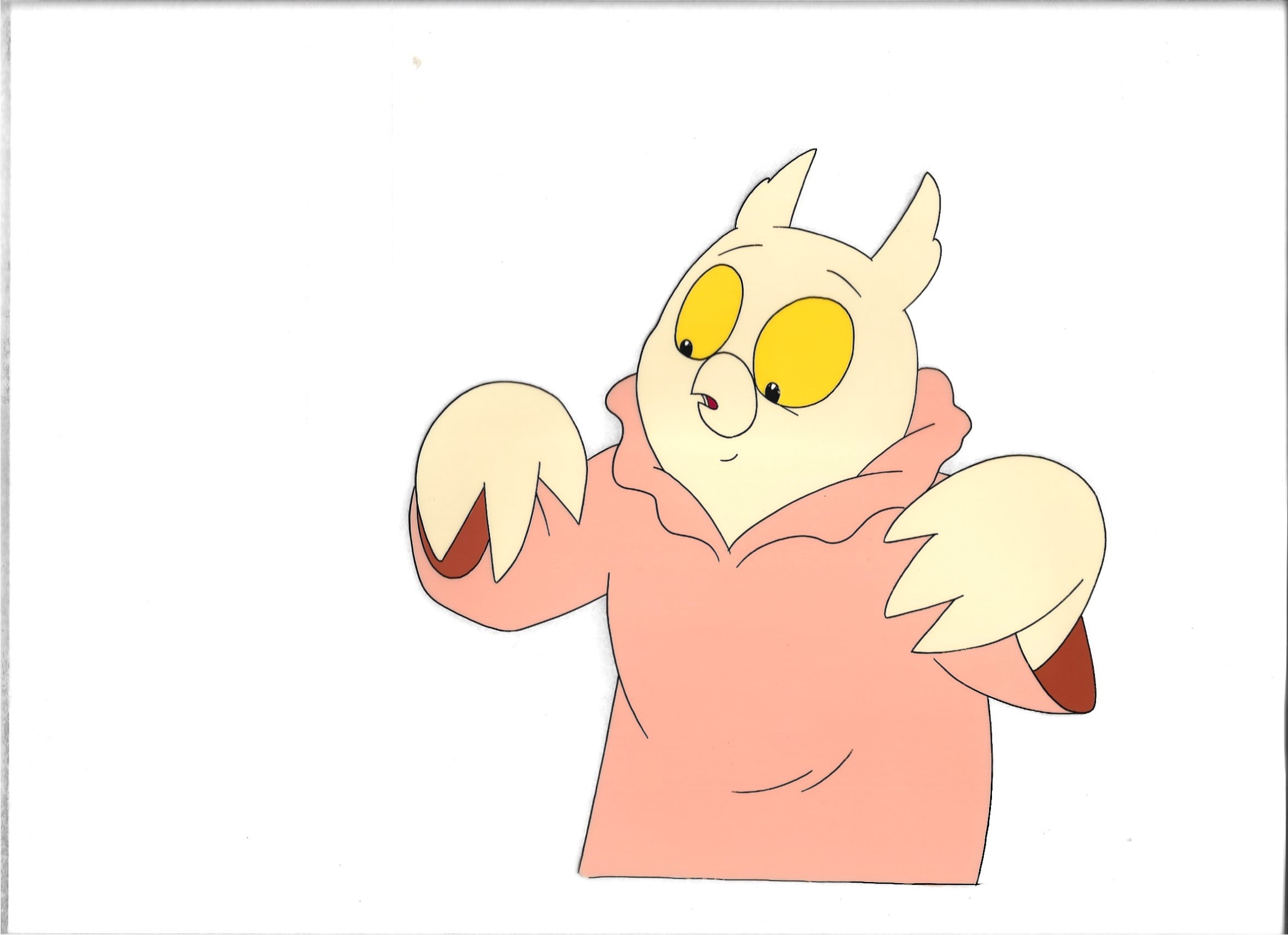 Folia animacyjna celuloidowa z bajki „Między nami bocianami” - SOWA