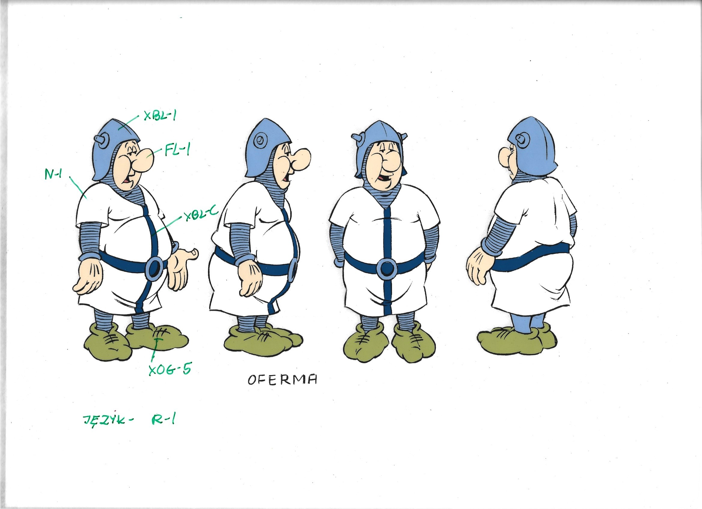 Folia animacyjna z bajki „Kajko i Kokosz” – OFERMA (6)