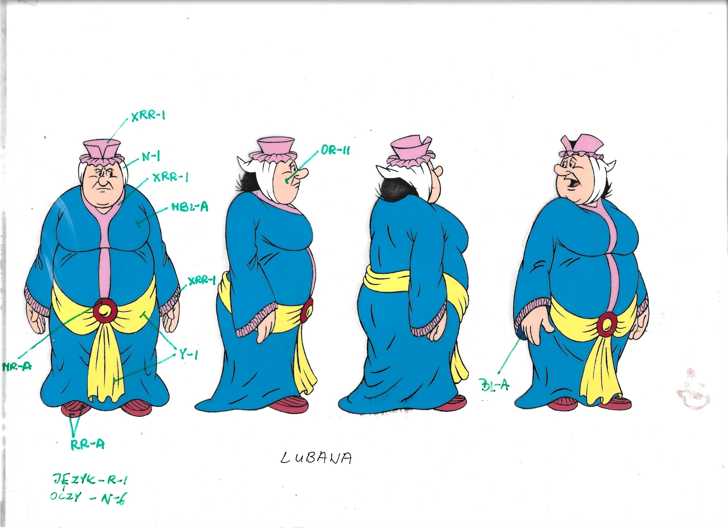 Folia animacyjna z bajki „Kajko i Kokosz” – LUBAWA (3)