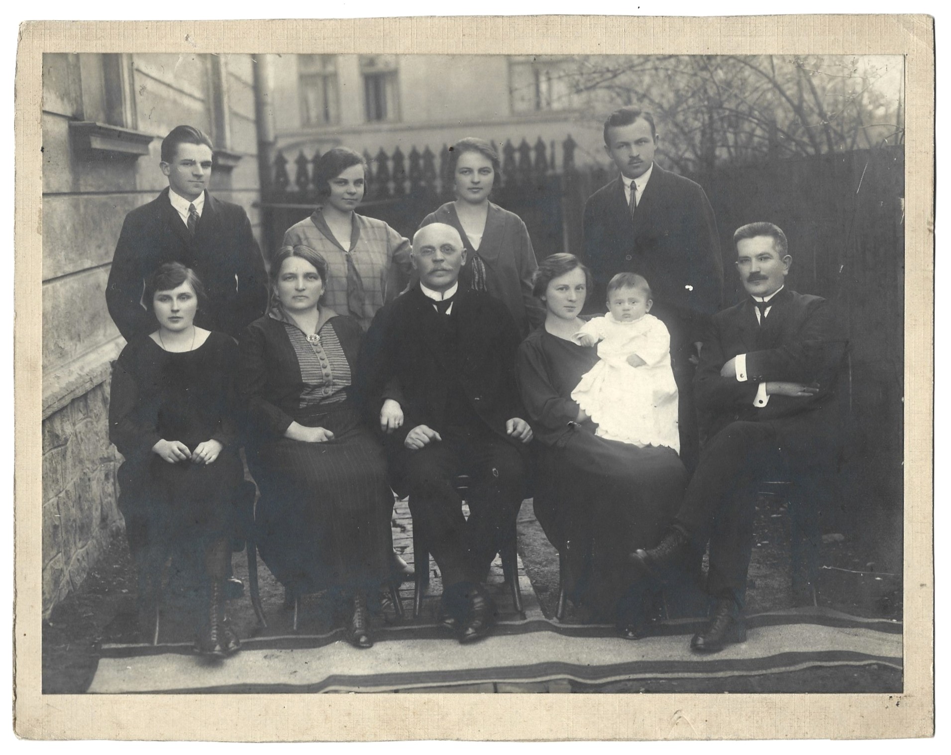 Zdjęcie rodzinne - Teschen (Cieszyn), 1925 r.