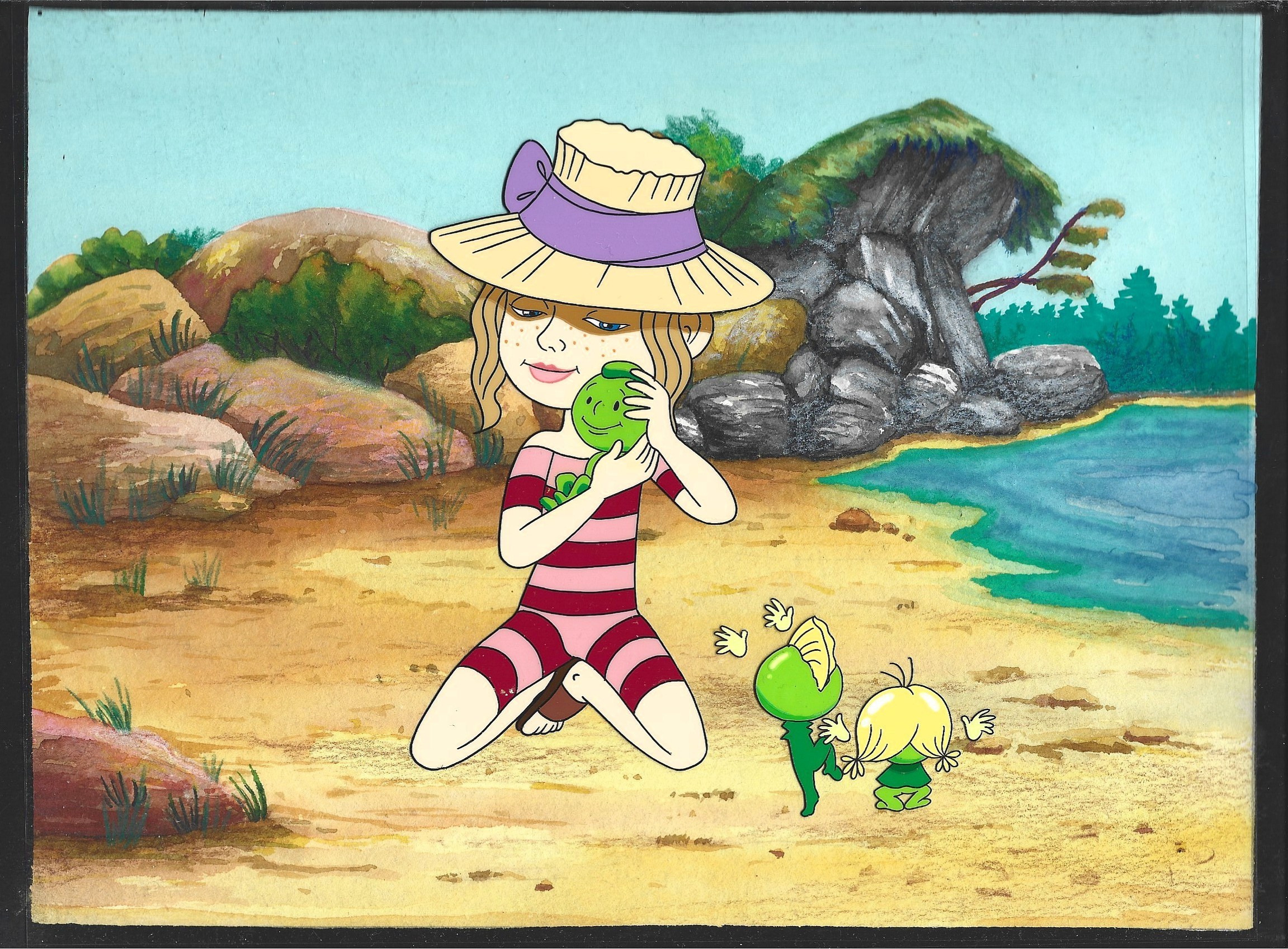 Zestaw animacyjny z bajki "Karrypel kontra Groszki" - NIKA i GROSZKI