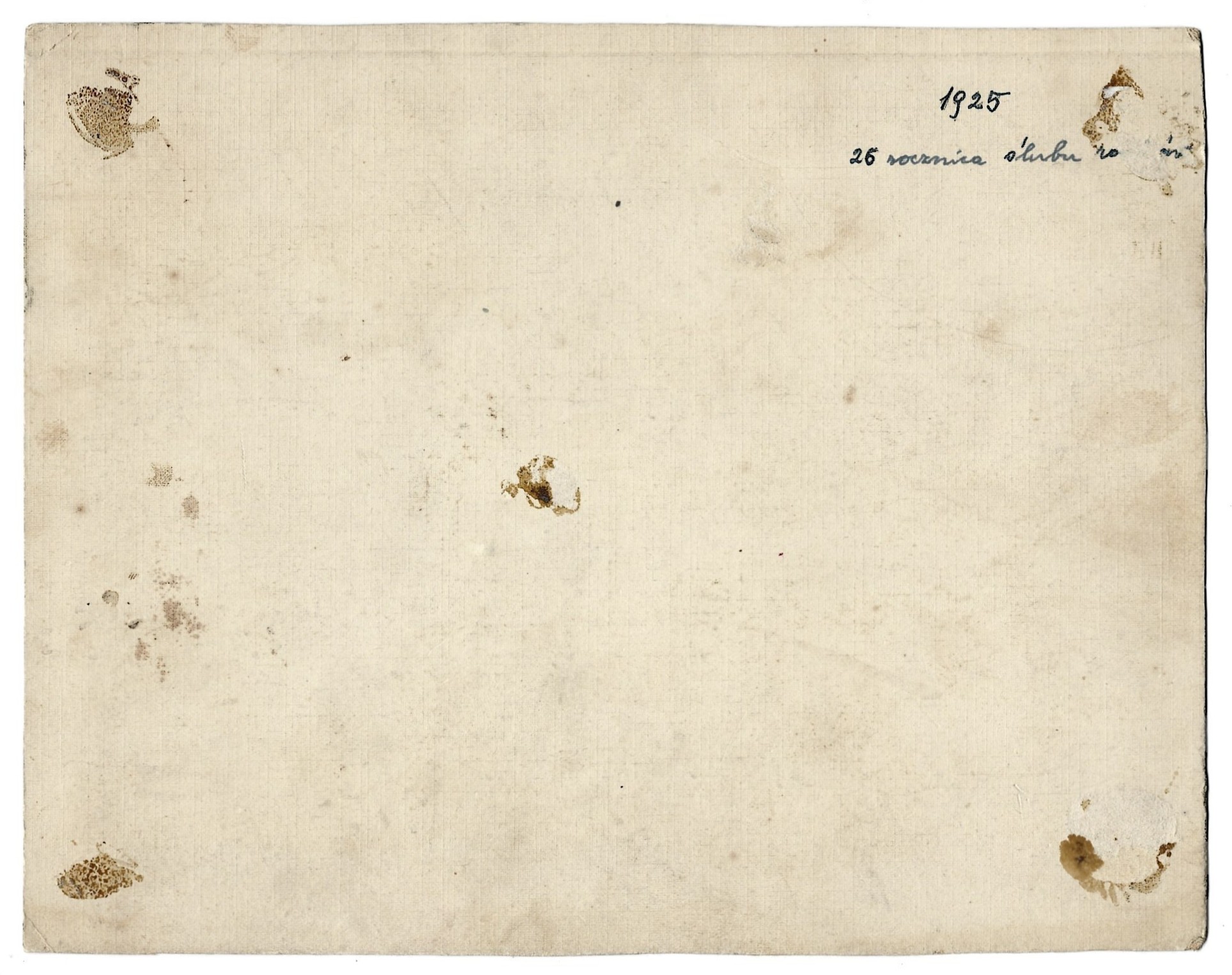 Zdjęcie rodzinne - Teschen (Cieszyn), 1925 r.