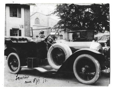 Zdjęcie samochodów - 1913 r.