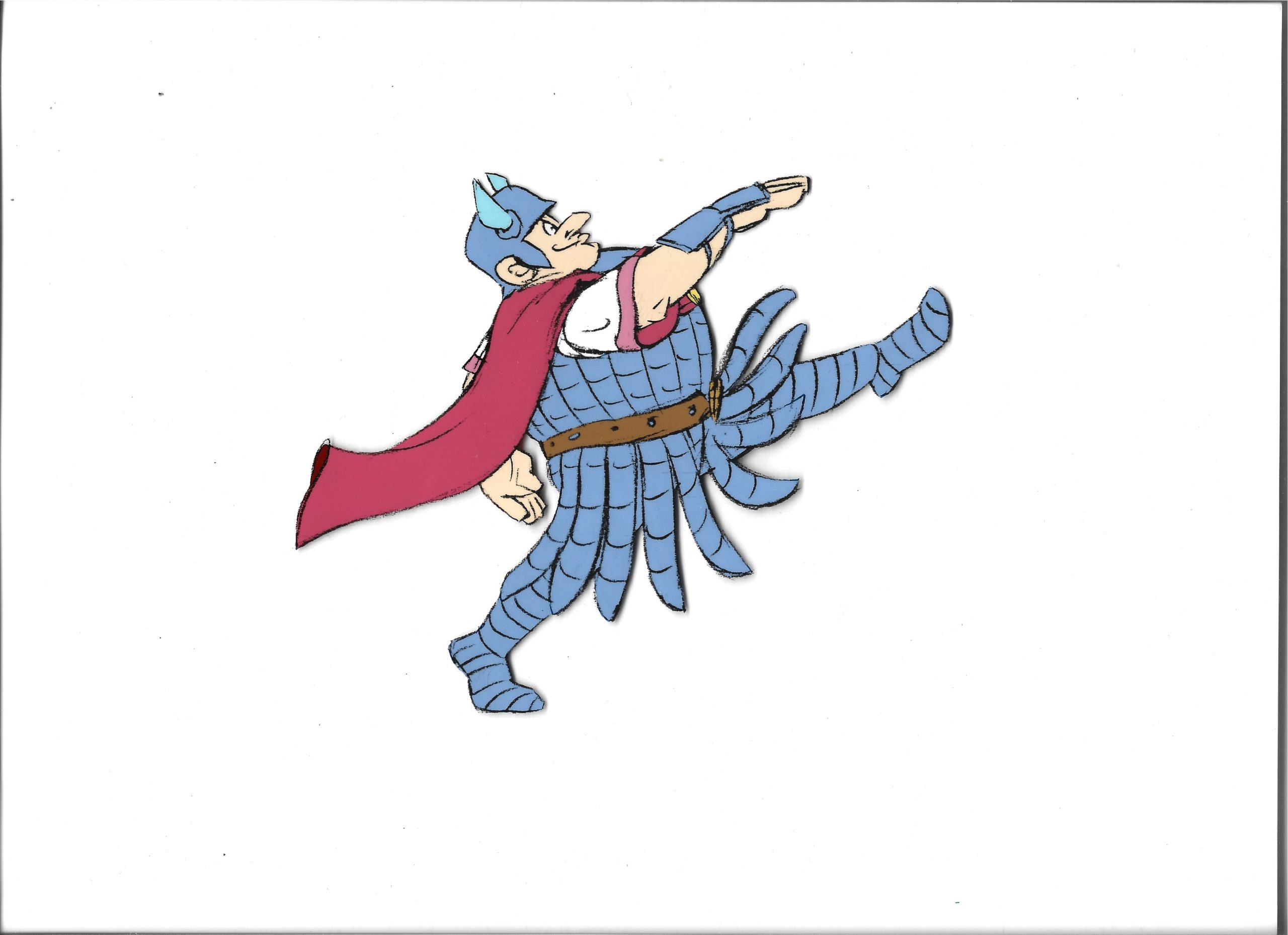 Folia animacyjna z bajki „Kajko i Kokosz” – postać HEGEMONA (H-16)