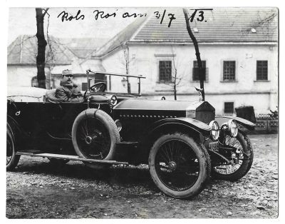 Zdjęcie - samochód Rolls Royce, 1913 r.