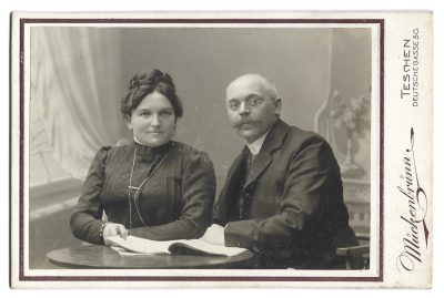 Zdjęcie portretowe małżeństwa - fot. MÜCKENBRUNN, Teschen (Cieszyn)