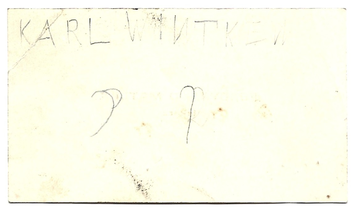 Stara wizytówka - FERDYNAND MATLAK, lekarz [Andrychów]