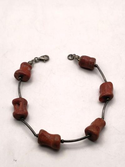 Bransoletka z korala naturalnego