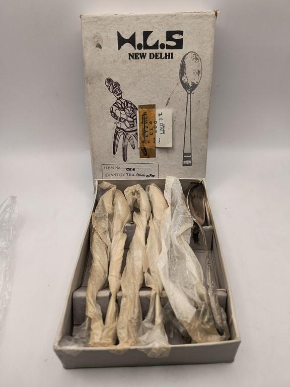 Zestaw łyżeczek NEW DELHI (Indie) - nieużywane