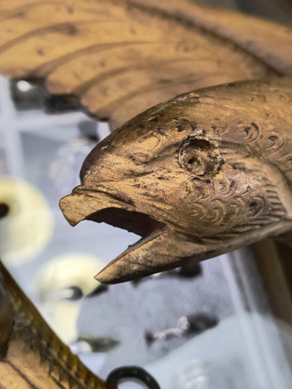 Rzeźbiony wieszak myśliwski, 1913 r.