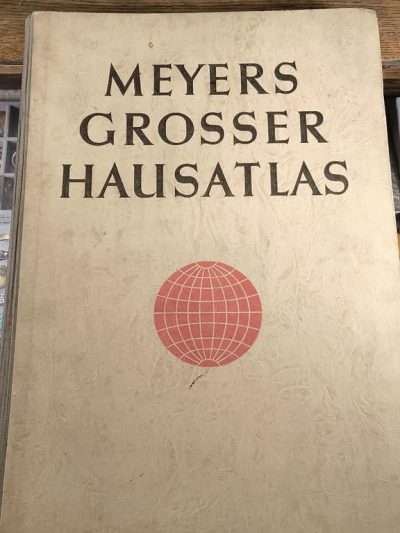 MEYERS GROSSER HAUSATLAS - Wielki atlas domowy Meyera, 1938 r.