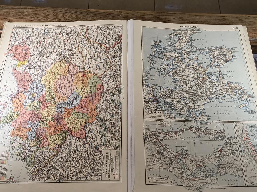 MEYERS GROSSER HAUSATLAS - Wielki atlas domowy Meyera, 1938 r.